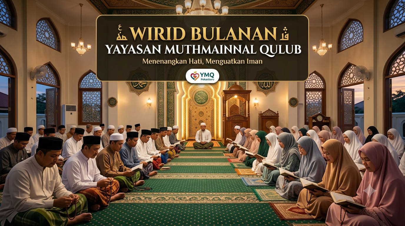 Penuh Khidmat, SDIT Al-IHSAN dan Yayasan Muthmainnal Qulub Gelar Wirid Bulanan serta Evaluasi Perkembangan Sekolah